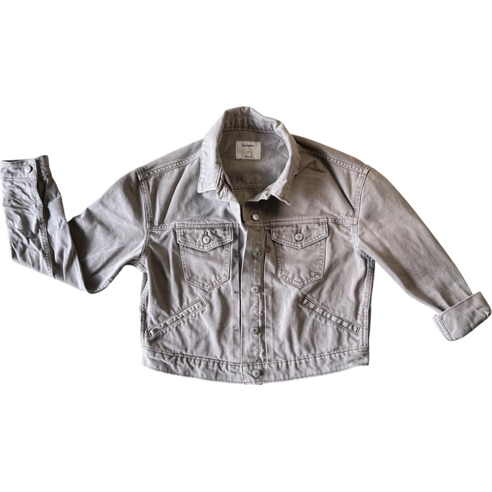 Old Navy Beige Denim Jacket